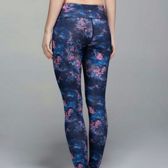 lululemon athletica Pants - Lululemon Wunder Under Yoga Pant Moody Floral
